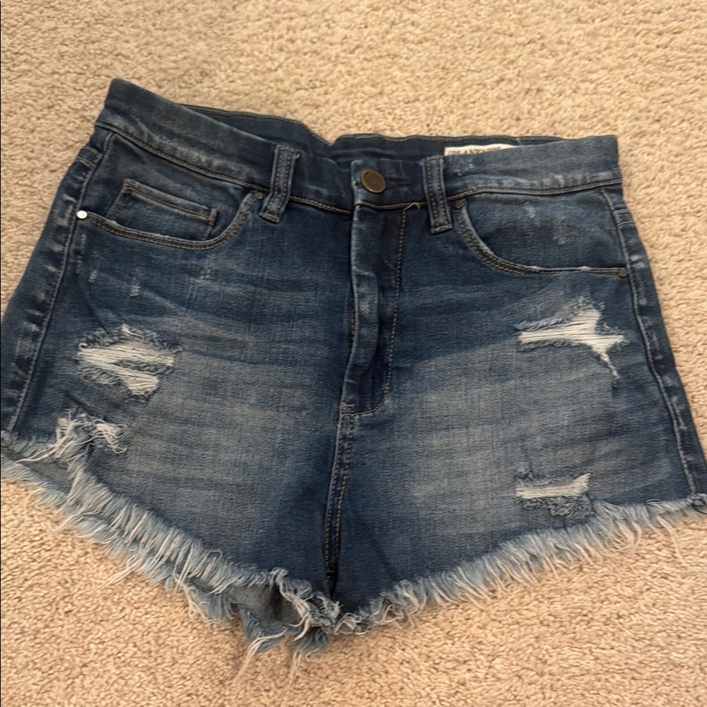 Blank NYC Wedge Jean Shorts Size 27